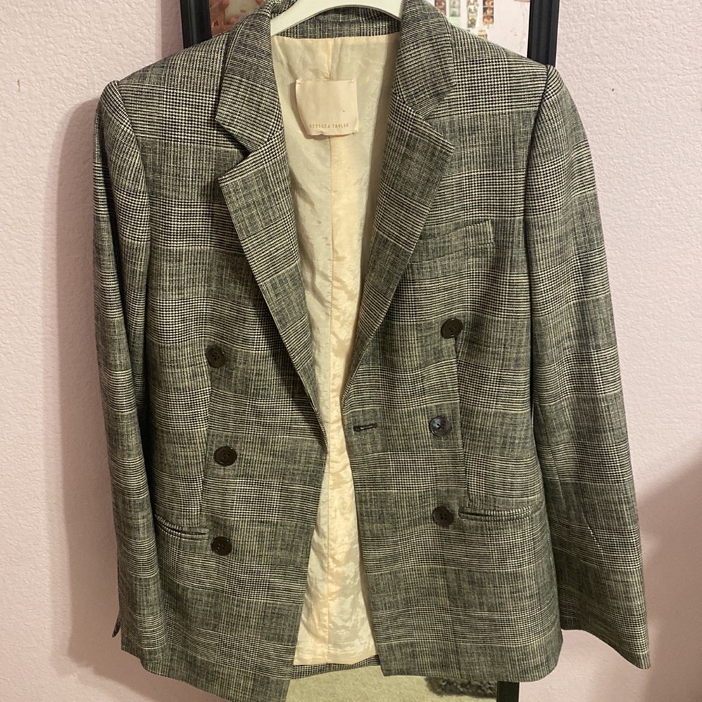 Rebecca Taylor Plad blazer